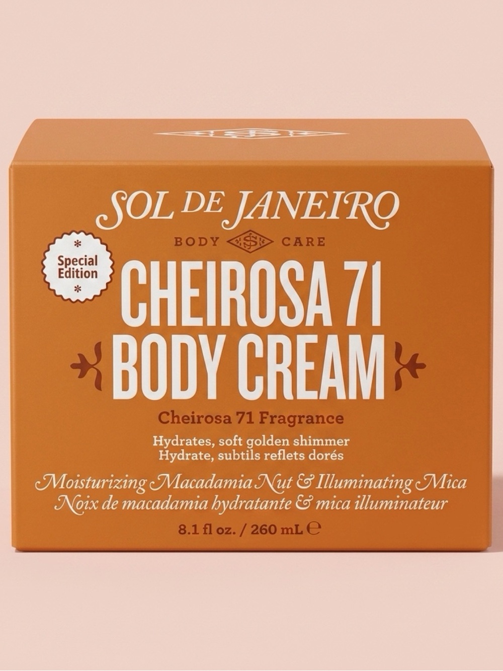 Sol de Janeiro Cheirosa 71 Body Cream - Orange Packaging